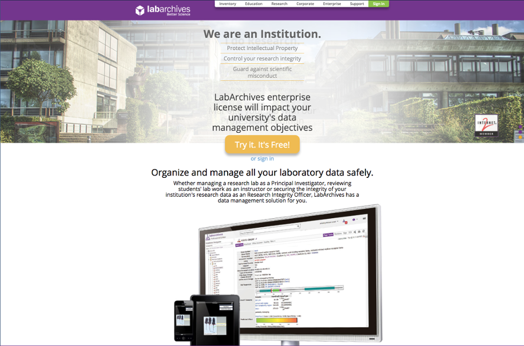 Electronic Research Notebooks (LabArchives) All Campuses myPitt